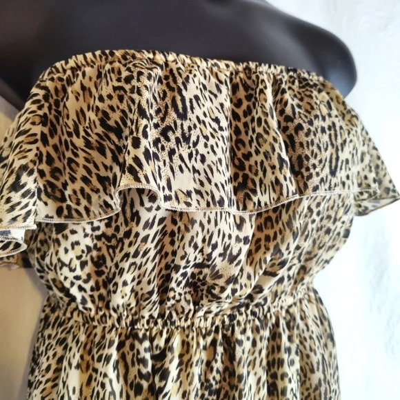 Ali & Kris High Low Cheetah Print Dress EUC ❤️🐆 - Picture 3 of 10